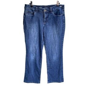 Christopher & Banks Straight Jeans 6S Women’s Dark Wash Gently Used [#0707]